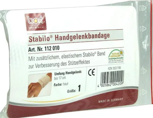 Bort Stabilo Handgelenkbandage Gr.1 Haut