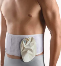 Bort Stoma Bandage 15 cm Large Weiß