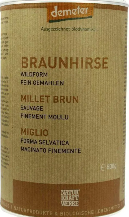 Braunhirse Bio 500 G Pulver