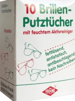 Brillenputztücher 10 Tücher
