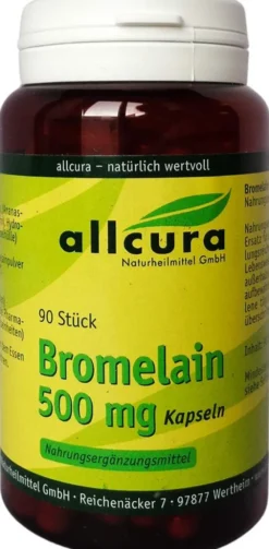 Bromelain 500 mg Kapseln 90 Stück
