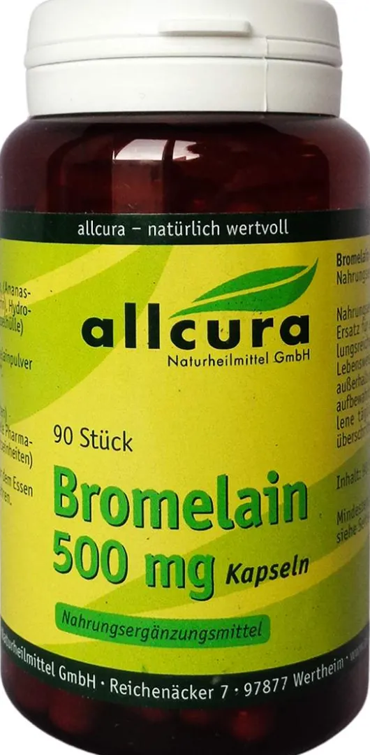 Bromelain 500 mg Kapseln 90 Stück