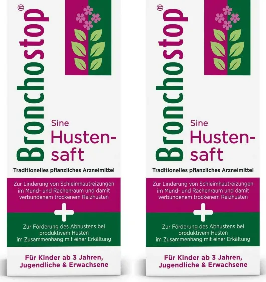 Bronchostop Sine Hustensaft 2 x 200 ml