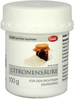 Caelo Citronensäure Für Lebensmittel Hv Packung 100 G