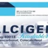 Calcigen D 600 mg und 400 I.E. 50 Kautabletten