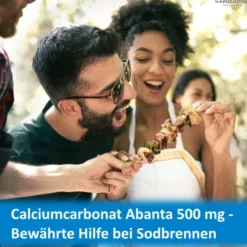 Calciumcarbonat Abanta 500 mg 200 Kautabletten
