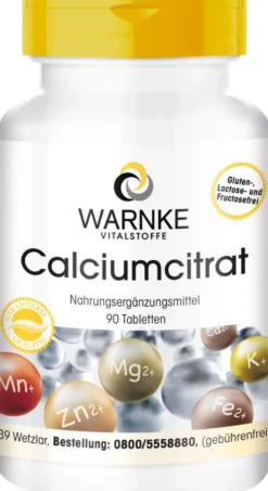Calciumcitrat 90 Tabletten