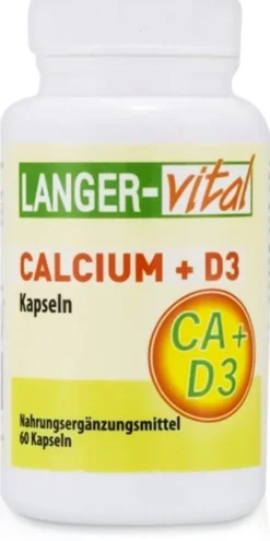 Calcium + D3 60 Kapseln