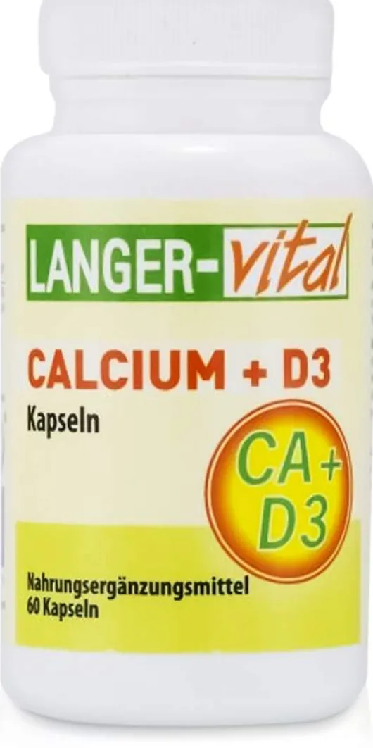 Calcium + D3 60 Kapseln