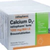 Calcium D3 Ratiopharm Forte 5 X 20 Brausetabletten
