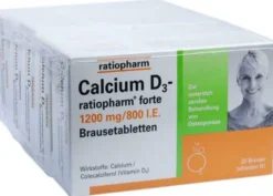 Calcium D3 Ratiopharm Forte 5 X 20 Brausetabletten