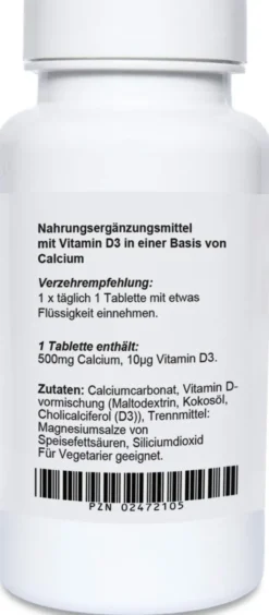 Calcium + D3 100 Tabletten