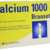 Calcium 1000 Dura Brausetabletten 40 Brausetabletten
