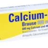 Calcium Dura Vit D3 Brause 600 mg 400 I.E 20 Brausetabletten