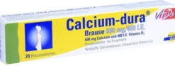 Calcium Dura Vit D3 Brause 600 mg 400 I.E 20 Brausetabletten