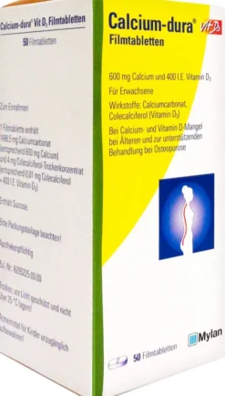 Calcium Dura Vit D3 50 Filmtabletten