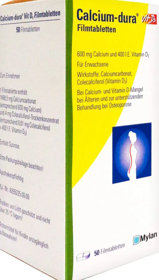 Calcium Dura Vit D3 50 Filmtabletten