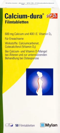 Calcium Dura Vit D3 50 Filmtabletten