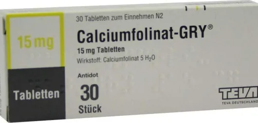 Calciumfolinat Gry 15 30 Tabletten