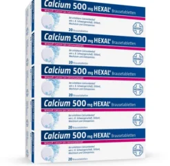 Calcium 500 mg Hexal 100 Brausetabletten