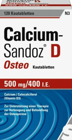 Calcium Sandoz D Osteo 120 Kautabletten