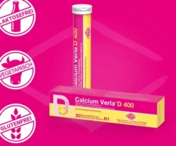 Calcium Verla D 400 120 Brausetabletten