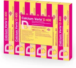 Calcium Verla D 400 120 Brausetabletten