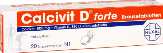 Calcivit D Forte 20 Brausetabletten