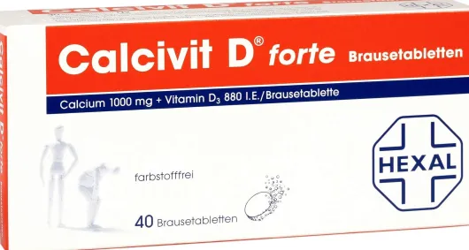 Calcivit D Forte 40 Brausetabletten