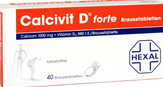 Calcivit D Forte 40 Brausetabletten