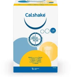 Calshake Banane Beutel Pulver 7 X 87 G