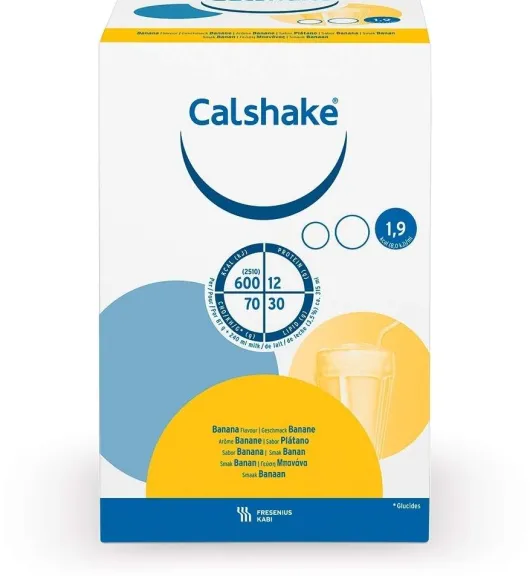 Calshake Banane Beutel Pulver 7 X 87 G