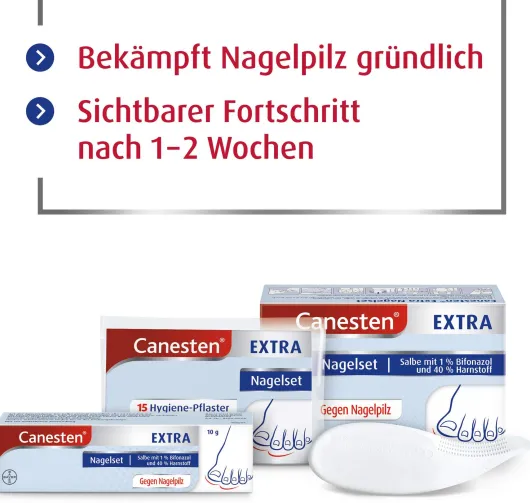 Canesten extra Nagelset