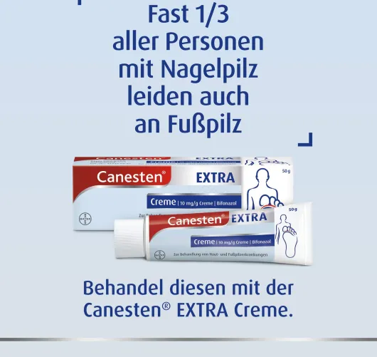 Canesten extra Nagelset