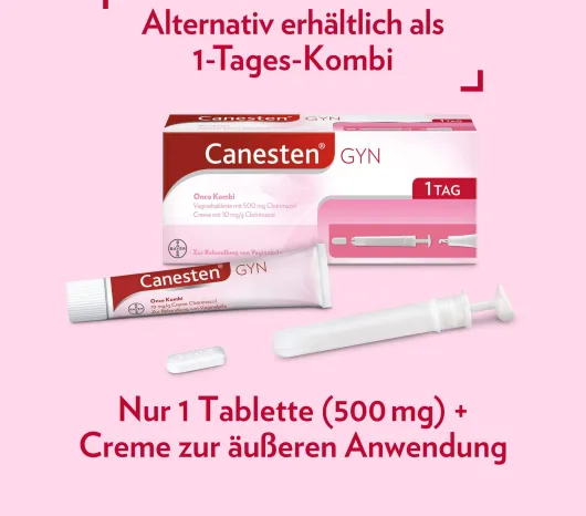 Canesten Gyn 3 Kombipackung 1 Stück