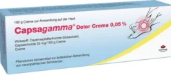 Capsagamma Dolor 100 G Creme 0,05%
