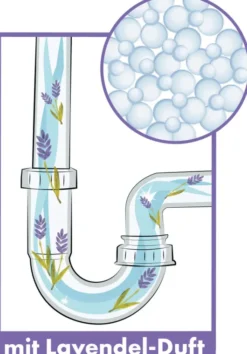 Captain Clean WC-Reiniger Zauberschaum Lavendel 1 kg