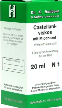 Castellani Viskos Mit Miconazol 20 ml Lösung