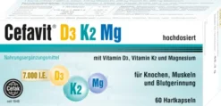 Cefavit D3 K2 mg 7.000 I.E. 60 Kapseln