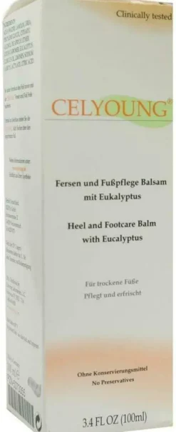 Celyoung Fersen und Fußpflege 100 ml Balsam Mit Eukalyptus