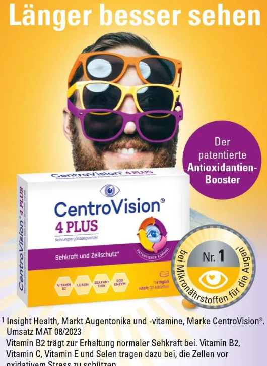 Centrovision 4 Plus 30 Tabletten