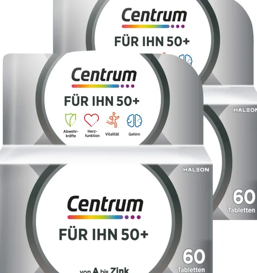 Centrum Für Ihn 50+ Capletten 2 x 60 Tabletten