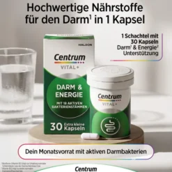 Centrum Vital+ Darm & Energie 30 Kapseln