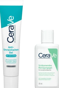 Cerave Anti-Unreinheiten Gel 40 ml + gratis schäumendes Reinigungsgel 20 ml