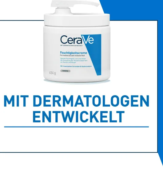 CeraVe Feuchtigkeitscreme Pumpe 454 g