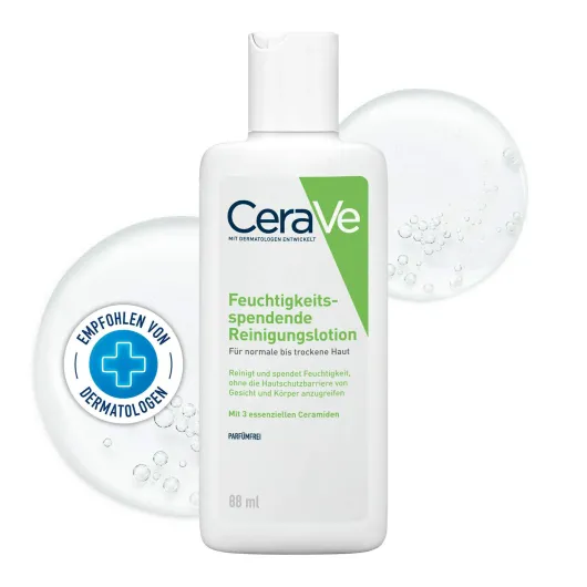CeraVe Feuchtigkeitsspendende Reinigungslotion 88 ml
