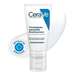 CeraVe Feuchtigkeitsspendende Gesichtscreme 52 ml + gratis Schäumendes Reinigungsgel 20 ml