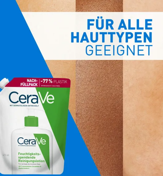 Cerave feuchtigkeitsspendende Reinigungslotion Nachfüllpack 473 ml