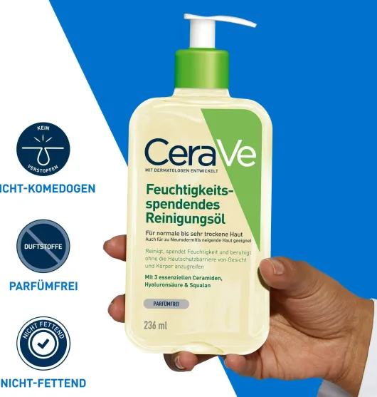 CeraVe feuchtigkeitsspendendes Reinigungsöl 236 ml