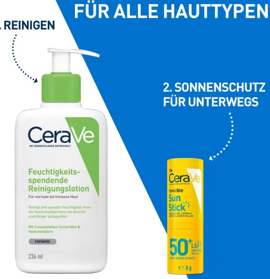 CeraVe Invisible Sun Stick SPF 50+ 8 g